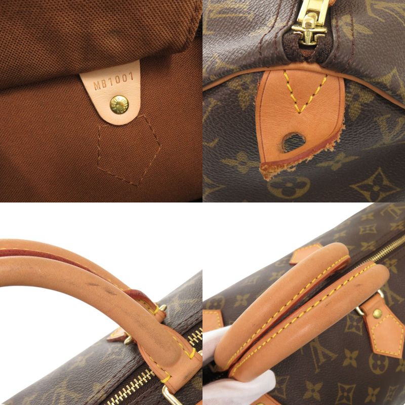 Louis Vuitton Speedy 40 Monogram M41522 Brown Handbag LV 0070 Louis Vuitton