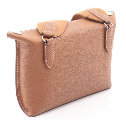 Hermes Shoulder Bag Vido Poche Gold — view 2