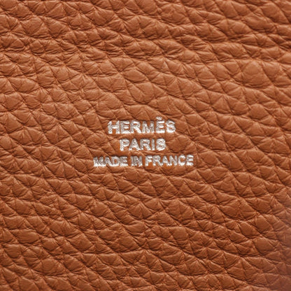 Hermes Shoulder Bag Vido Poche Gold — view 4