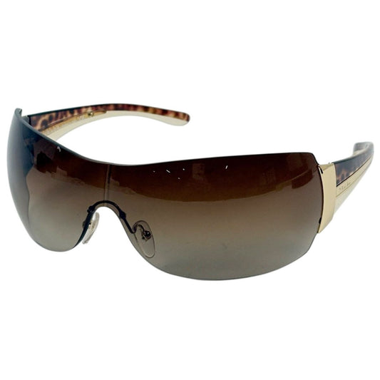 Prada Logo Sunglasses Eyewear Gradient Acetate Brown