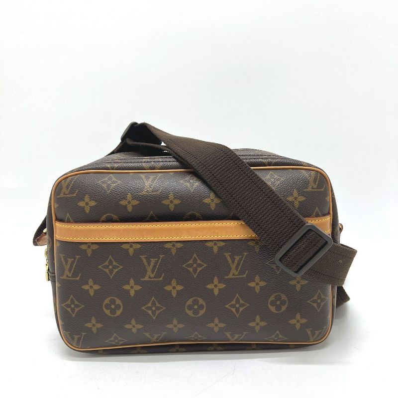 Louis Vuitton Shoulder Bag Reporter PM M45254 Monogram Canvas Brown
