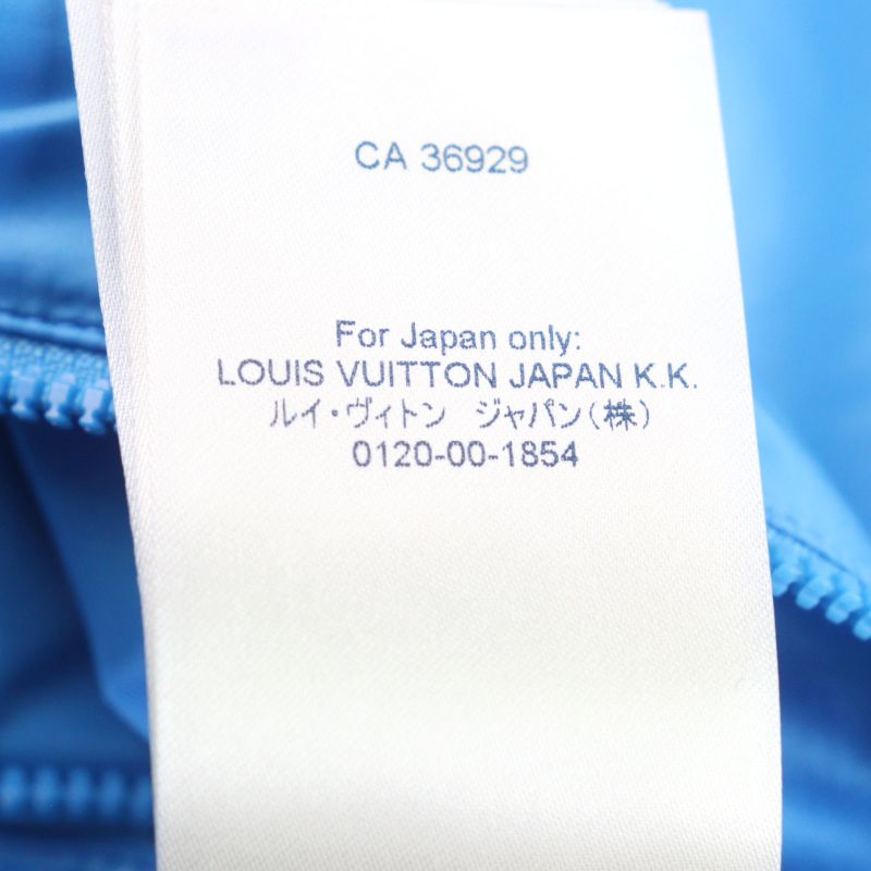 Louis Vuitton 22SS Hlb51e Monogram Quilted Blouson Jacket With Flower Logo