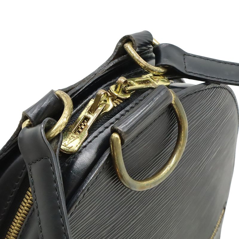 Louis Vuitton Epi Mabillon Backpack Sac Backpack Shoulder Bag Leather Noir