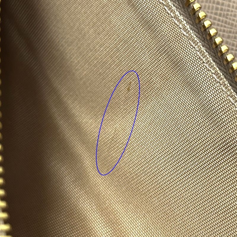 Prada Wallets Women's Branded Long Saffiano Beige 1ml506 Gold Hardware Round