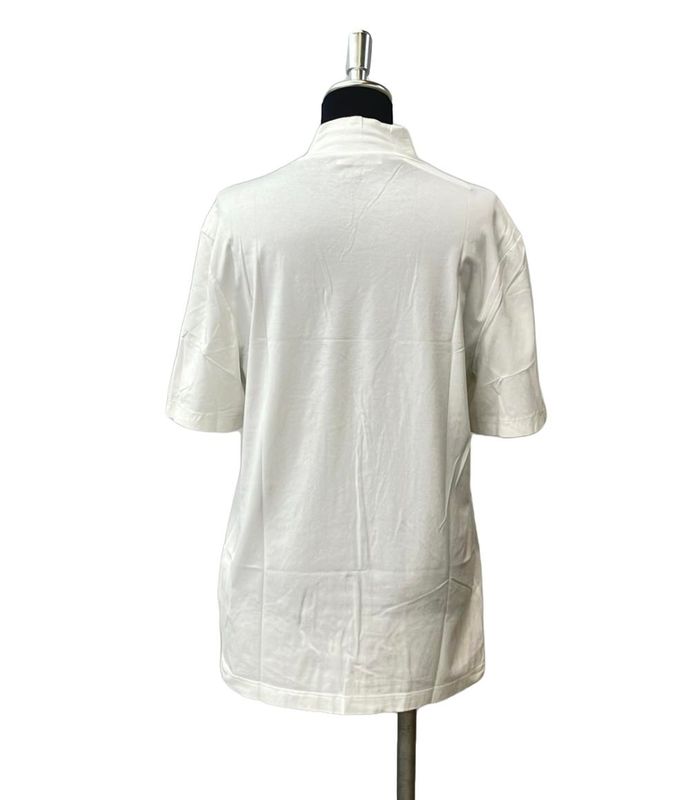 Prada High Neck Short Sleeve T-Shirt Womens Size S Prada