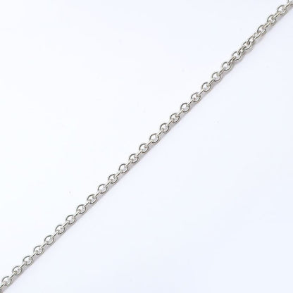 Tiffany & Co Open Heart Elsa Peretti 925 Silver Ladies 9.8g Necklace