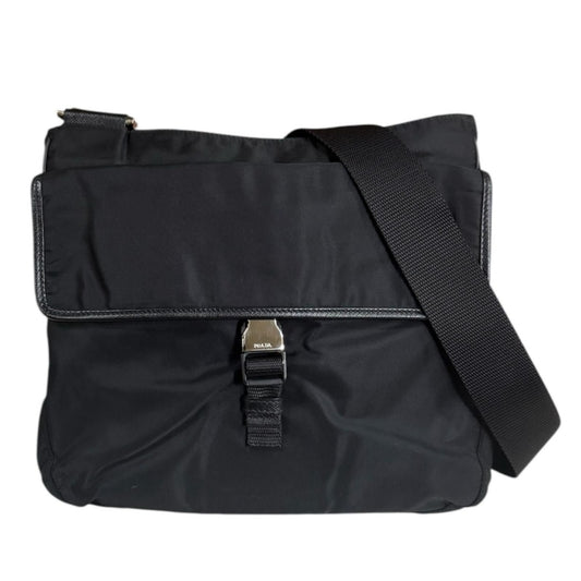 Prada Shoulder Bag Nylon Black Nero