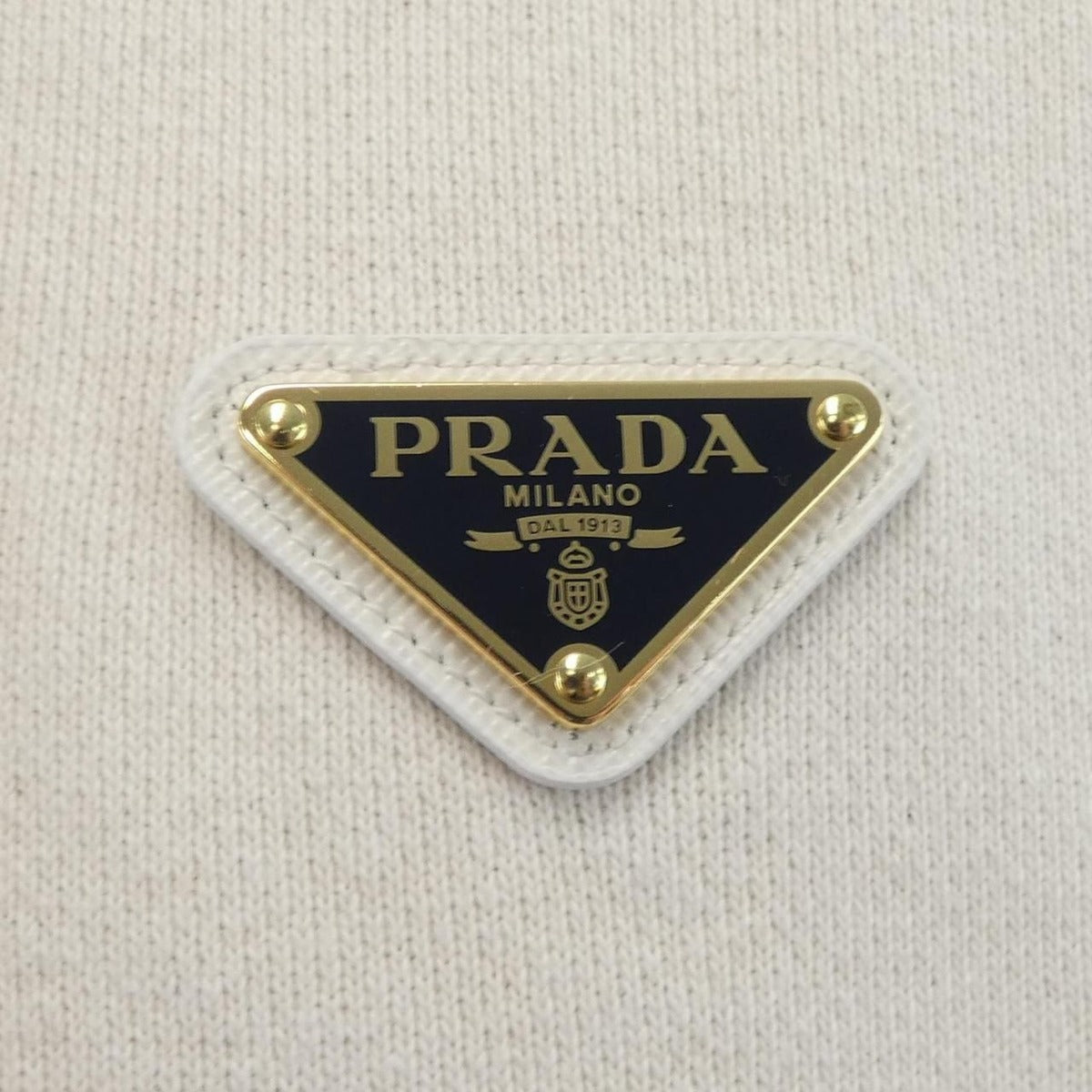Prada Triangle Logo Hoodie — view 7