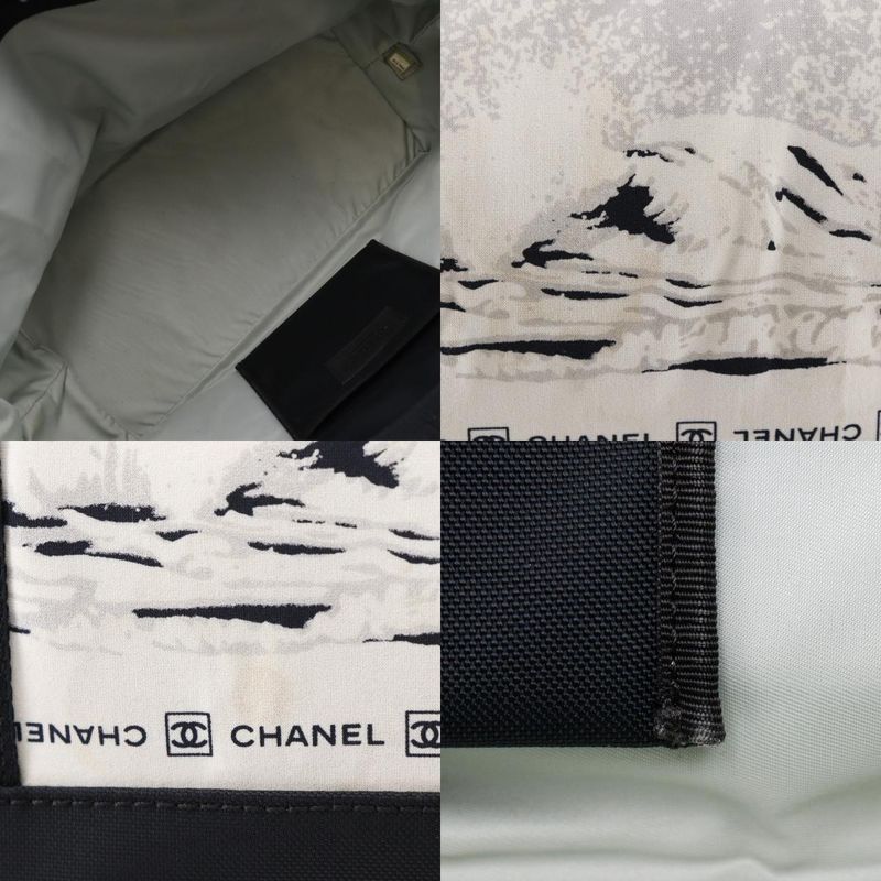 Chanel High Summer Sport Line Nylon Black Ladies Handbag