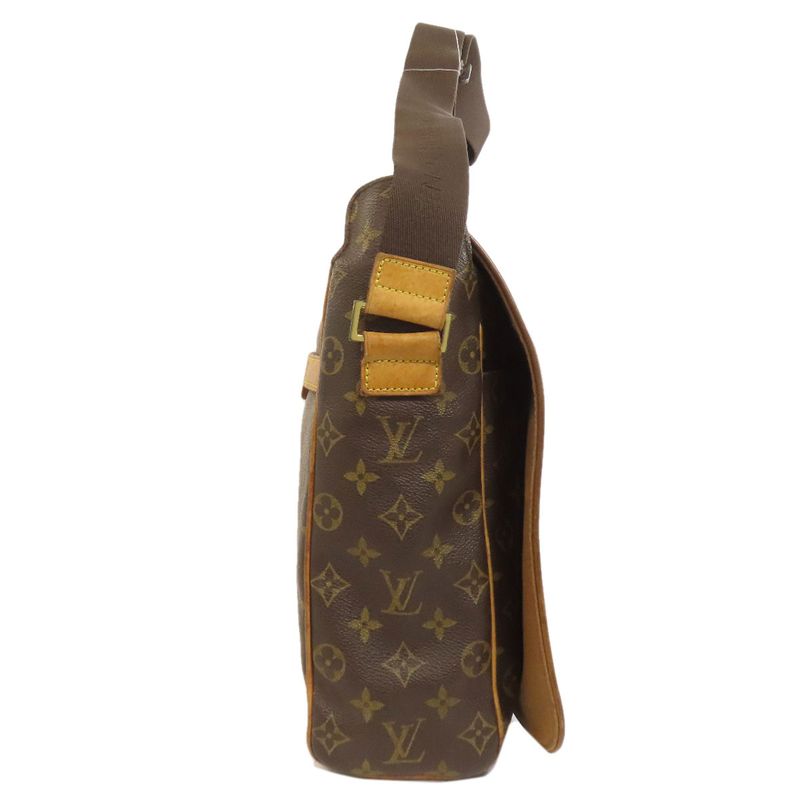 Louis Vuitton M45257 Abbess Shoulder Bag Monogram Canvas Women