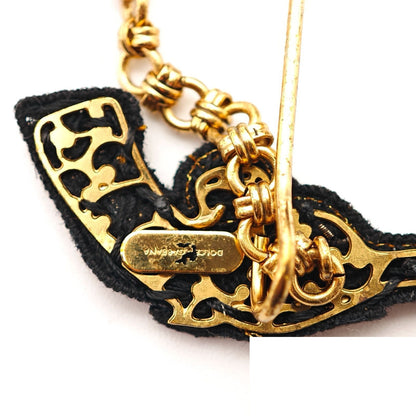 Dolce & Gabbana Jewel Gun Brooch Bracelet Gold — view 3