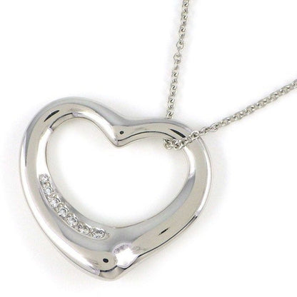 Tiffany & Co Necklace Open Heart 22 mm Width