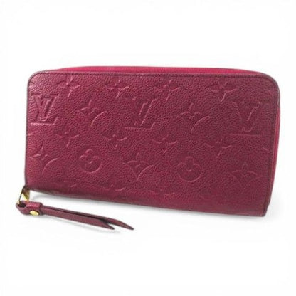 Louis Vuitton Monogram Empreinte Zippy Wallet Zip Around Bordeaux