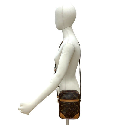 Louis Vuitton Vintage Danube Monogram Leather Shoulder Bag — view 2