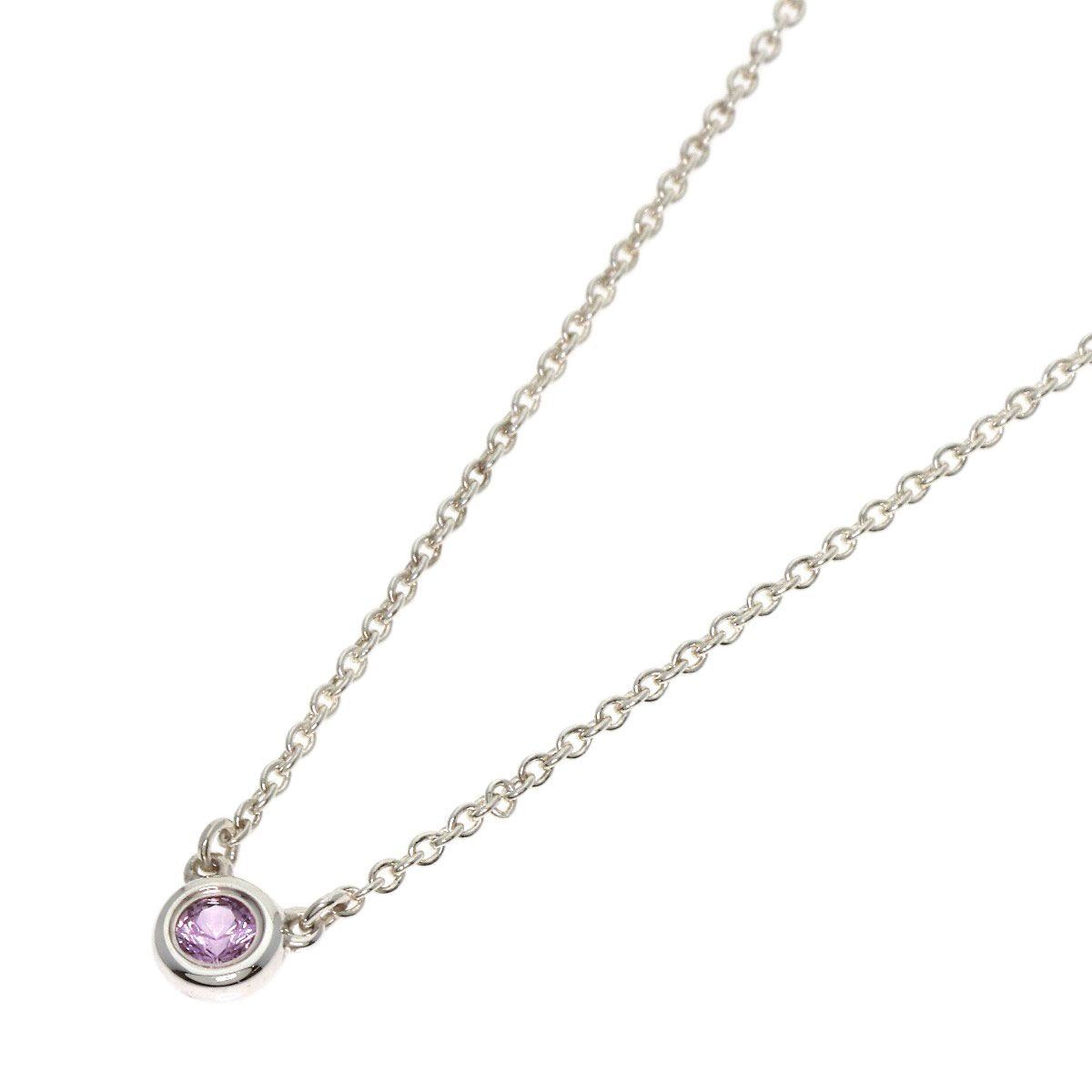 Tiffany & Co. by the Yard Pink Saffiano Necklace