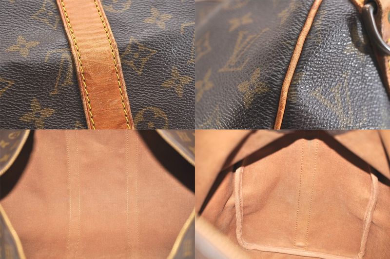 Louis Vuitton Monogram Keepall Bandouliere 45 M41418 Boston Bag 3232n