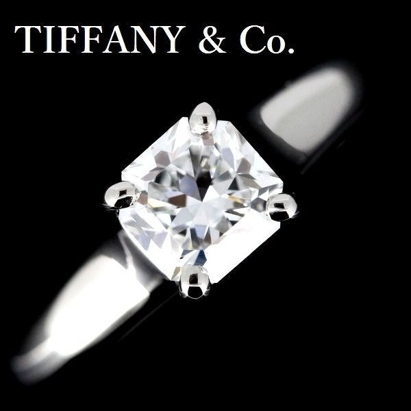 Tiffany & Co Lucida 077 CT Diamond Ring Pt950