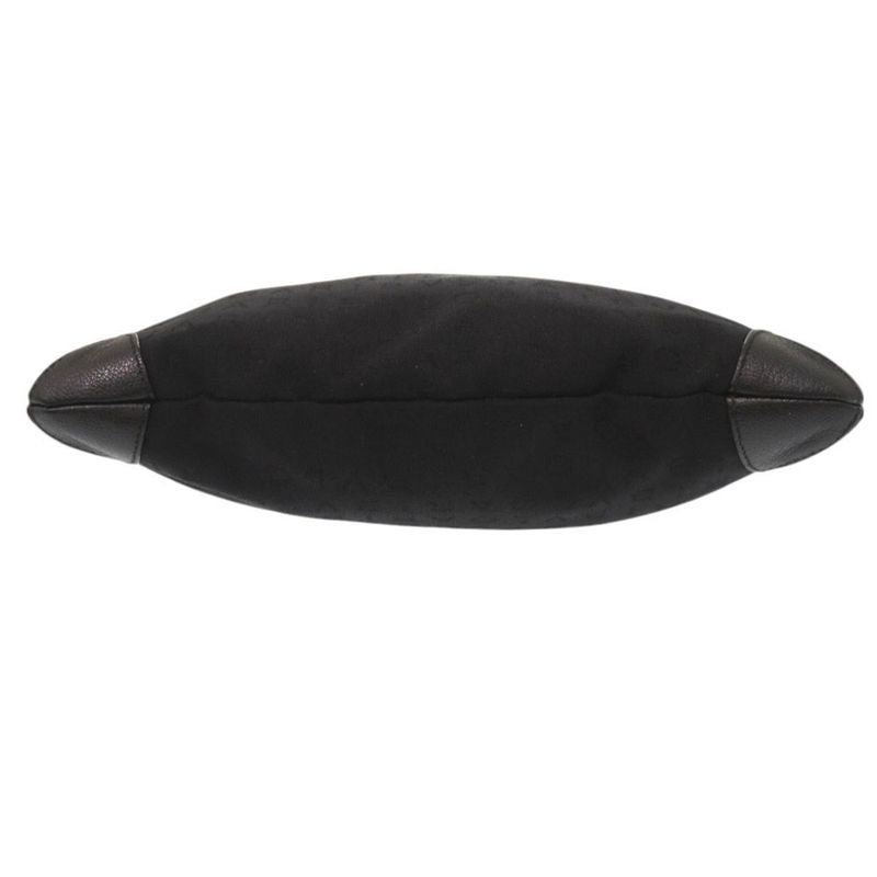 Bulgari Logomania Canvas Leather Black Shoulder Bag Black 0405 Bvlgari Men's