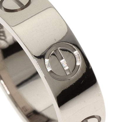 Cartier Love Ring #49 Ring - 18K White Gold Ladies
