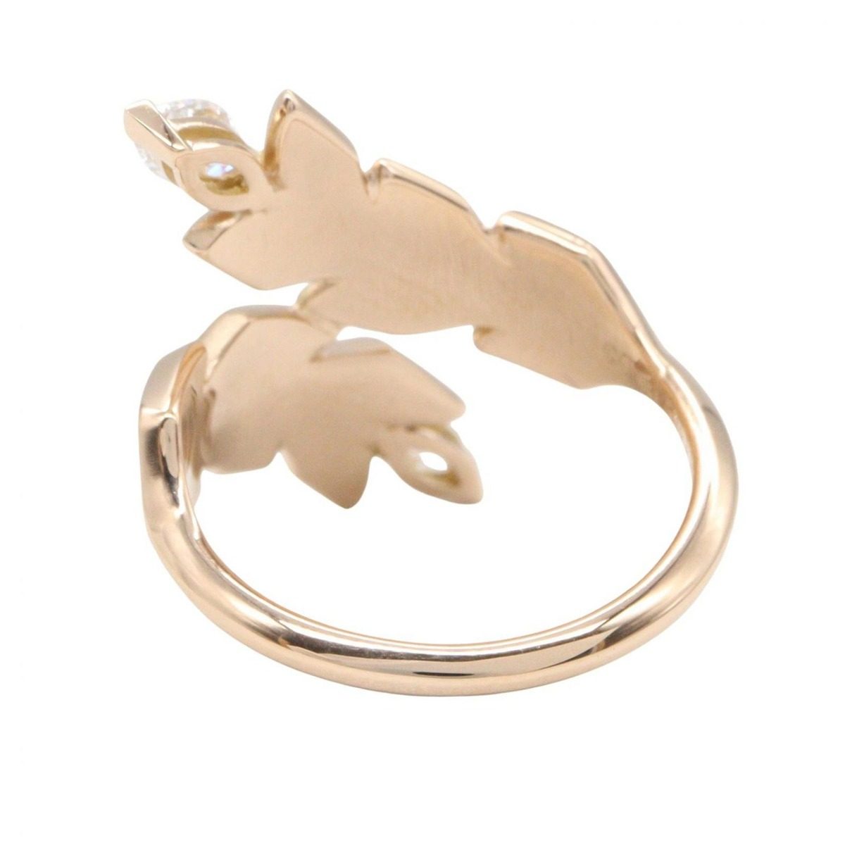 Tiffany & Co Ring Victoria Vine Bypass Diamond 18k Pink Gold — view 4