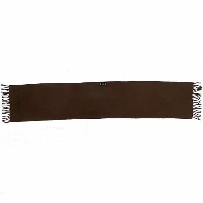 Fendi Scarf Ec21941 Brown Cleaned Wool