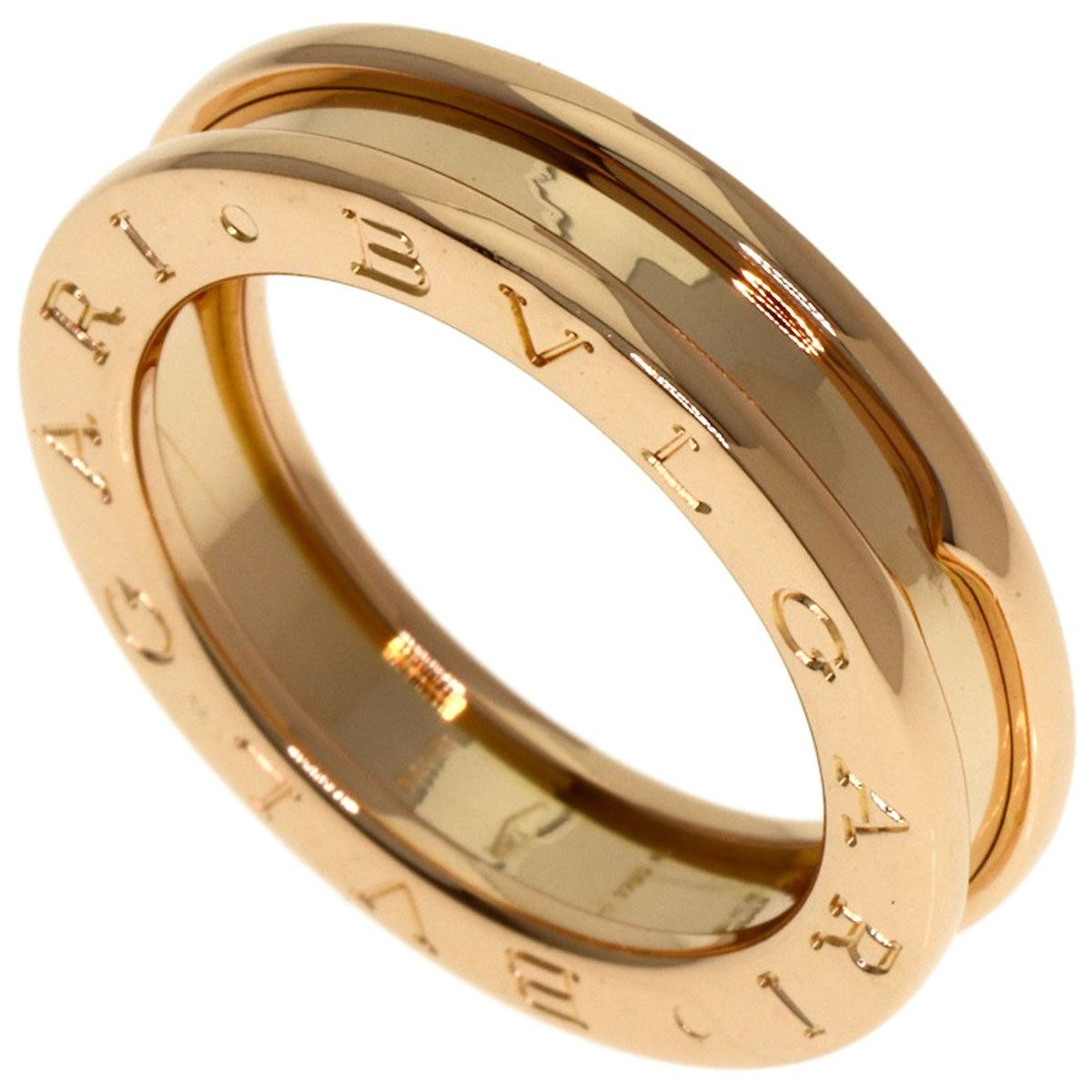 Bvlgari B-zero One Band 51 Ring 18k Pink Gold