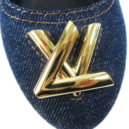 Louis Vuitton Shake Line Ballerina LV Twist Accessories Denim Flat Pumps