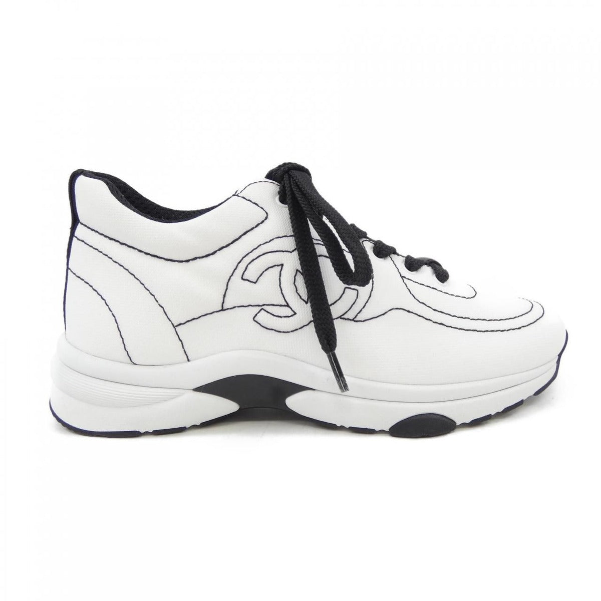 Chanel Sneakers Cotton White