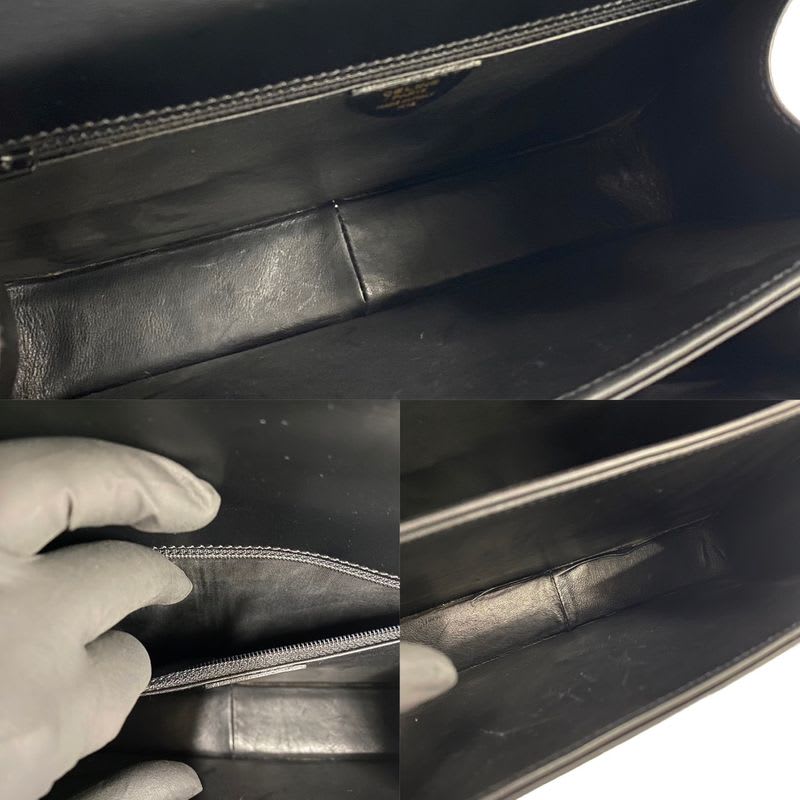 Celine Circle Logo Hardware Calf Leather