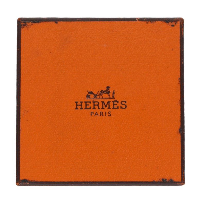 Hermes Echappee Silver Ring Men's 57 17