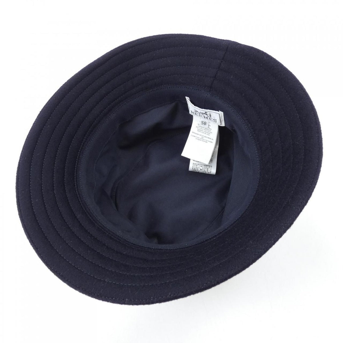 Hermes Fred Stripe Hat — view 5