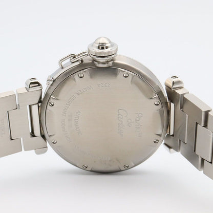 Cartier Watch Pasha C Black Stainless Steel Boys — view 5