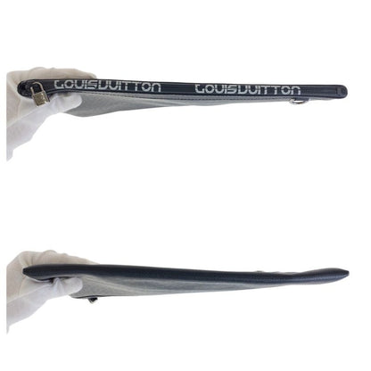 Louis Vuitton Taiga Pochette Apollo Black Silver Hardware Leather M30086 Clutch