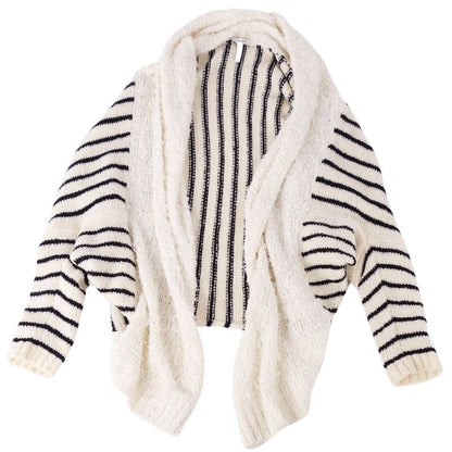 Loewe Cardigan Cordigan Buttonless Striped Wool