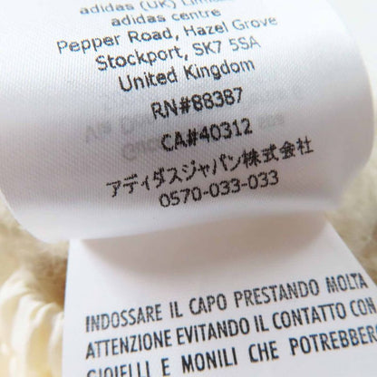 Gucci×adidas Gucci×adidas 721504 Trefoil Mohair Three Stripe Knit Pants White