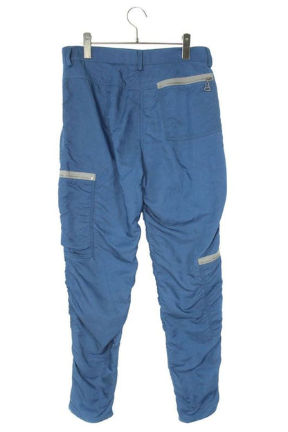 Louis Vuitton Rw202b ZEO Fjpo88 Multi Zip Pocket Nylon Long Pants Women 38