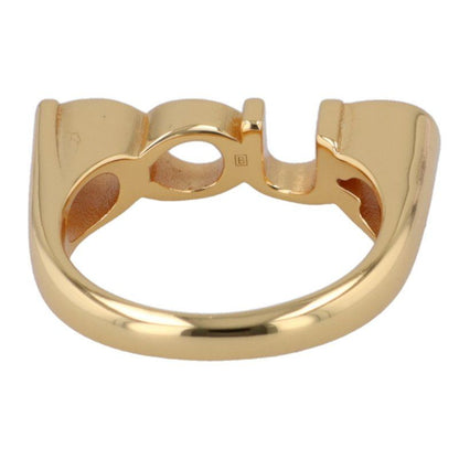 Gucci 773855 Logo Ring Men's M 15.5