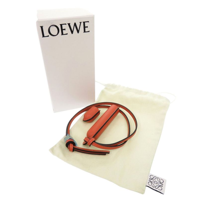 Loewe Anagram Logo Leather Vermillion Perfume Case Perfume Case 1013 Loewe