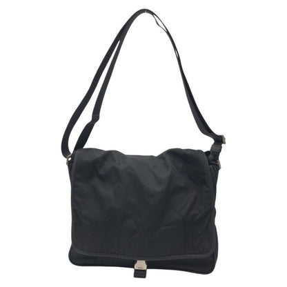 Prada Tessuto Triangle Logo Black Nylon Shoulder Bag Messenger
