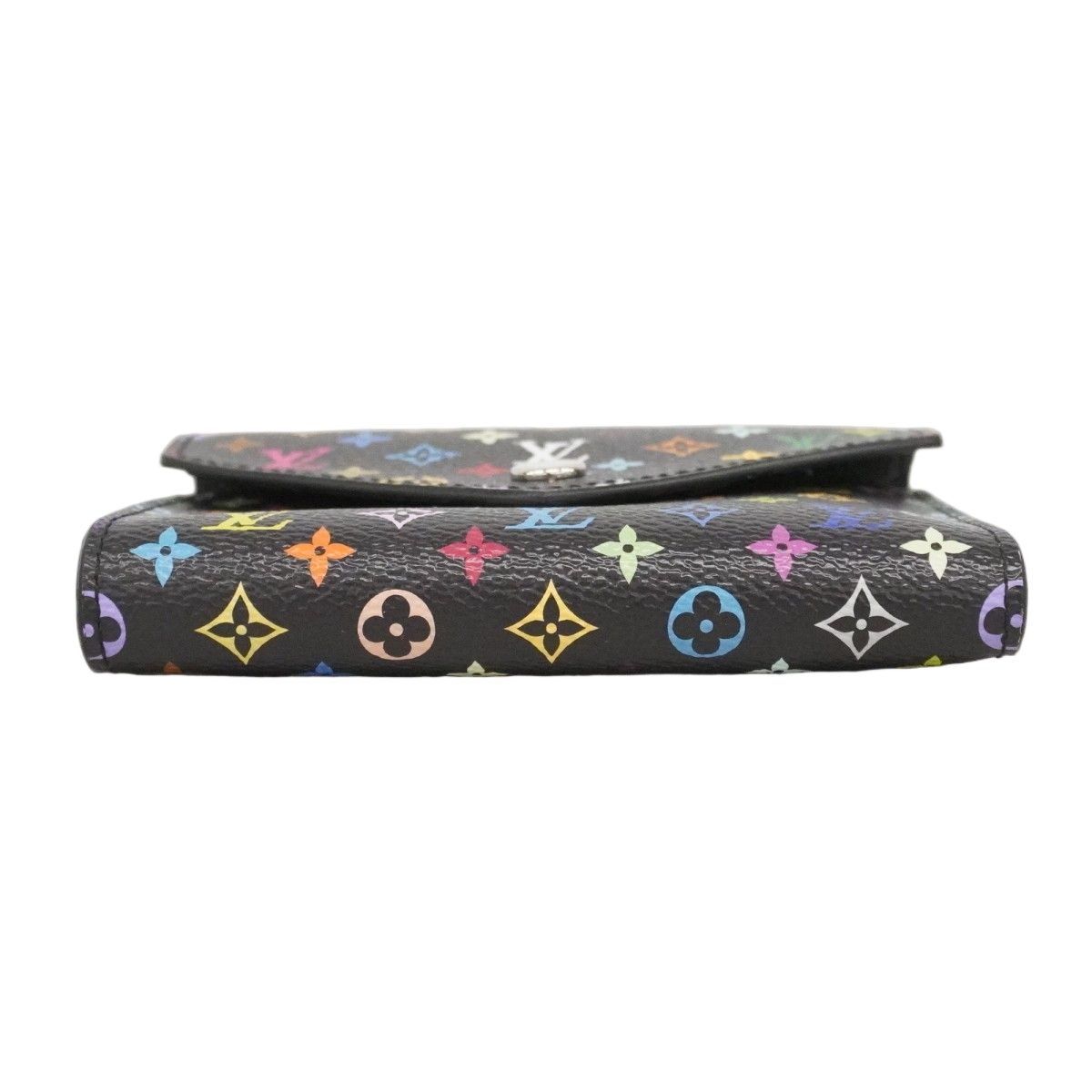Louis Vuitton Trifold Wallet Monogram Multicolor Portefeuille Victorine Noir — view 2