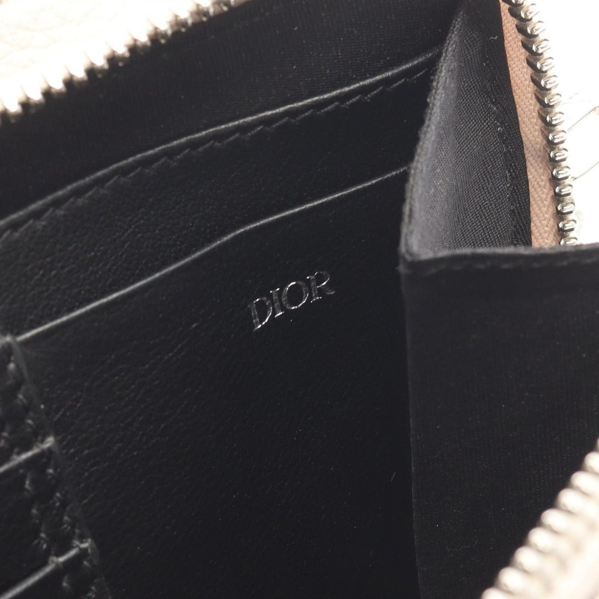 Dior Christian Shoulder Bag White Ivory Canvas B — view 4