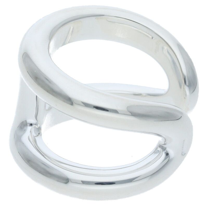 Hermes Osmose GM Osmose GM Silver Ring Men's 53 13