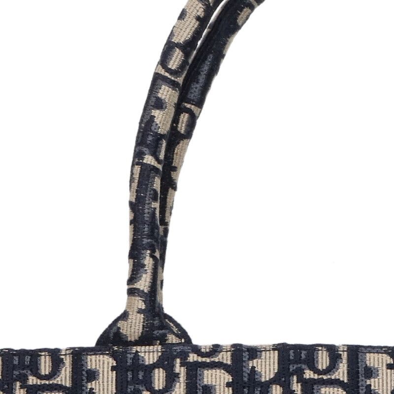 Dior BOOK TOTE Book Tote Large Oblique Jacquard Tote Bag Women's L