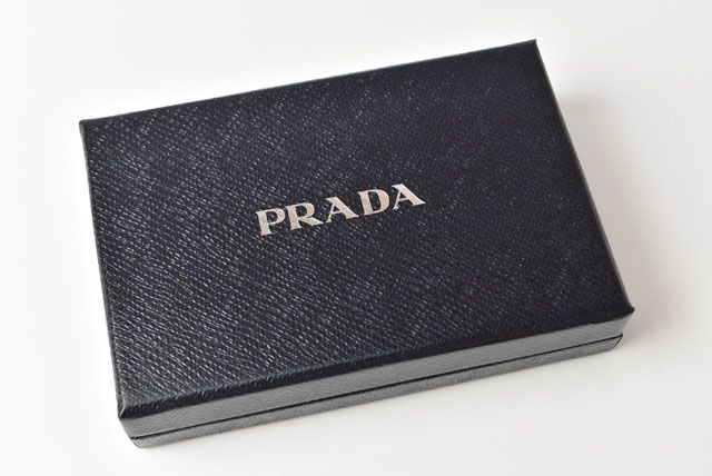 Unused Prada Key Ring Key Holder 2pp154 070 F0002 Black