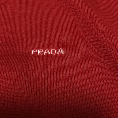 Prada Short Sleeved Sweater Size 40 M Women - Red