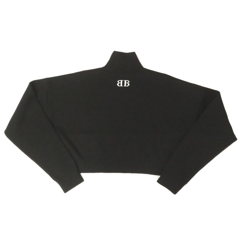 Balenciaga Knit Cropped High Neck