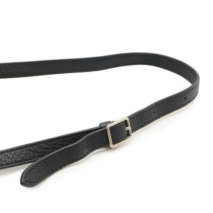 Celine Big Bag Small Handbag 2WAY Shoulder Bag Crossbody Leather Black Black