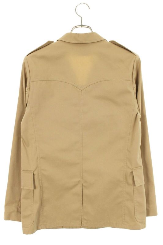 Saint Laurent Paris 15SS 374829 Y686h Gold Button Safari Jacket Men's 44