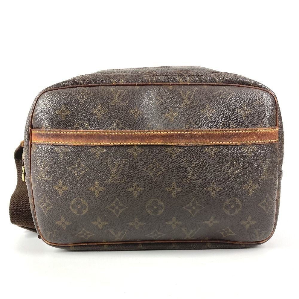 Louis Vuitton Shoulder Bag Reporter PM Monogram Canvas Brown
