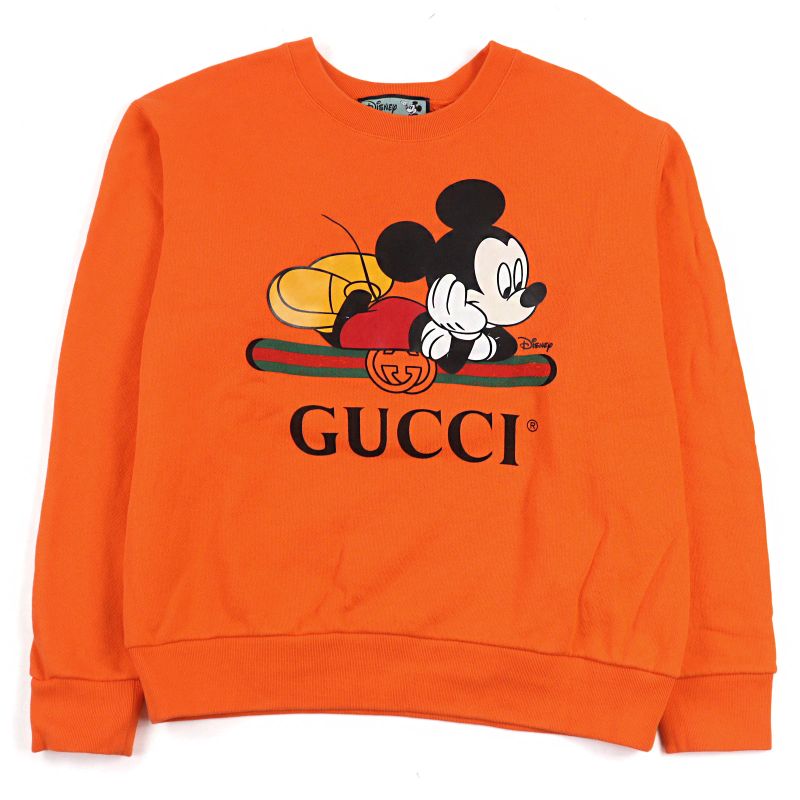 Gucci X Disney Gucci X Disney 469250 100% Cotton Mickey Mouse Print Interlocking